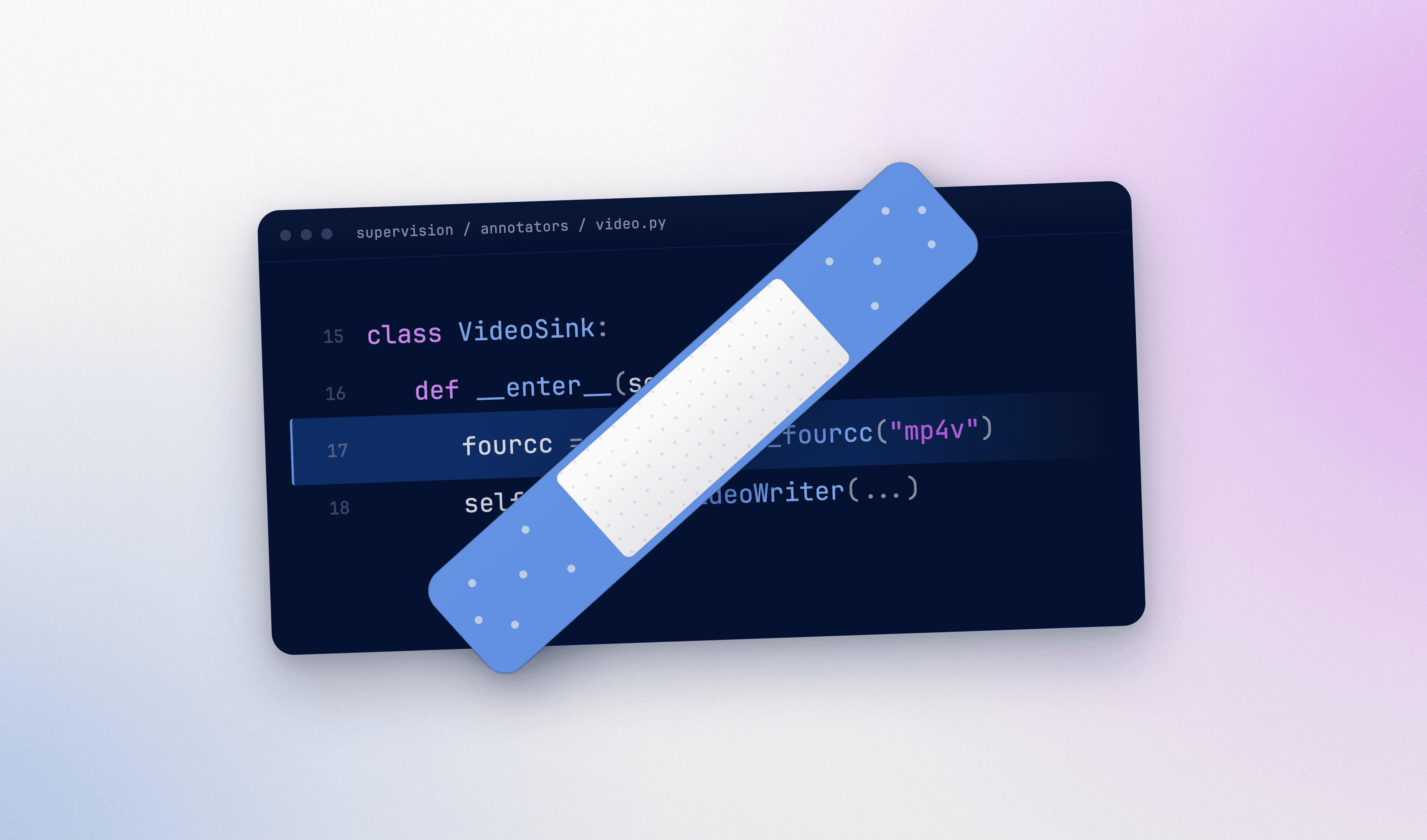 The "quick fix" that works: runtime patching in Python